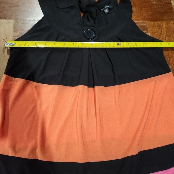 Blu Sage Color Block Jumper Dress Size M. - Picture 3 of 10